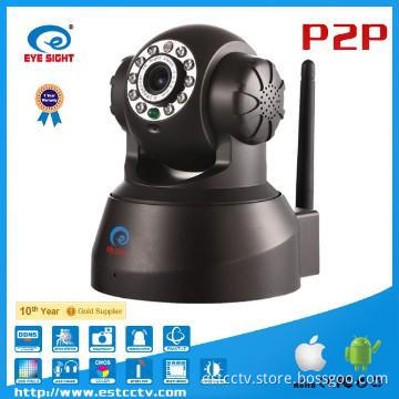 MJPEG P2P PTZ WIFI  IP Video Surveillance with two way audio